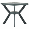 Den Bistro miza zelena 70x70x72 cm plastika
