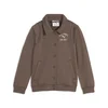 PUMA Varsity Bomber Jacket Kids, Clothing, Flat Bronze, 4-5Y
