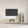 Set TV komoda FLORIN 3 pcs Sonoma hrast Konstruirano drvo