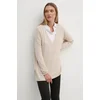 Pulover s primesjo volne Pepe Jeans ISELA V-NECK