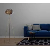 Opviq Podna lampa Ellipse, 160 cm, Zlatne boje