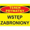 shumee Znak BTO-10 - Zasebna lastnina, vstop prepovedan