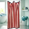 Plažni peškir „Red Stripes“ – 174x102 cm | 100% Pamuk