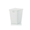 Kela Koš za perilo KL-23071 Laundry basket ALVARO white 40x40x52cm
