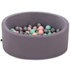 WALLXPERT Ogradica sa lopticama Bubble Pops v13 Grey