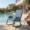 Atelier del Sofa Baštenska stolica za ljuljanje, Siva