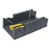 shumee Plastična škatla za poševno rezilo 326x122x78 mm, s sponkami