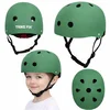 Otroška kolesarska čelada Trike Fix z LED lučko 48–54 cm temno zelena IK-KX2814_6