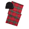 Set šal + kapa LAUREN RALPH LAUREN 454P23529004 Rdeča