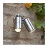 Där Lighting ORT0968 - LED spoljno zidno spot svetlo ORTEGA 2xGU10/5W/230V IP65 hrom