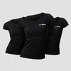 GymBeam Ženska majica Basic 3pack Black