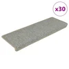Samoljepljivi otirači za stepenice 30 kom 65x21x4 cm svijetlo zeleni