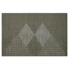 Set of 4 table mats, 45 x 30 cm, Khaki