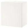 BESTA Spojene police s vratima, bela/Sutterviken bela, 60x42x64 cm