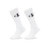 Calvin Klein Jeans Set 2 parov moških visokih nogavic 701228802 Bela