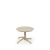 Hanah Home Klub sto Moon, 60x47x60 cm, Bež