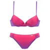 LASCANA Bikini, vijolična, roza