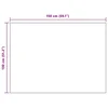 Vidaxl Odeja Kamel 150 x 130 cm Flis