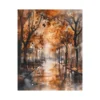 Canvas Slika na platnu Jesen, Akvarel, 100x125cm