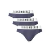Bikkembergs Komplet muški donji veš BKK1USP10TR, 3 komada, Plavi