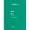 HARRIS:SUITE IN FIVE CLARINET AND PIANO