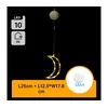 Aigostar - LED božićna dekoracija LED/3xAAA mesec 18,5cm
