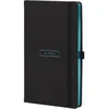 Notes 13x21cm linije 192strane s gumicom All Metal Tiffany FSC Castelli