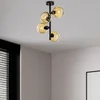 Opviq Luster Benek-15-14494, 40x40x55cm, IP20, Crno-žuti