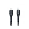 KONFULON DC36 20W kabl USB A na lighting crni