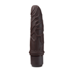 Blush Dr. Skin Silicone Dr. Robert 7 Inch Vibrating Dildo Brown