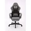 ePlayGame Gejmerska stolica HC-4095 FABRIC BDG tamno siva crna