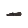 Pull&Bear Balerinke temno rjava