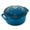 CS Solingen CS Solingen CS-076023 servirna posoda iz litega železa Xanten 13 x 10 cm teal