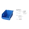 AW Narzędzia Patrol Ergobox 2 Blue, 116 X 161 X 75 mm
