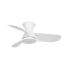 Lucci Air 51307149 - LED prigušiva ventilator SYROS II LED/18W/230V CCT prečnika 76 cm, bela + daljinski upravljač