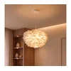 Brilagi - Luster na sajli FEATHER 3xE27/40W/230V O 40 cm bela