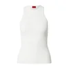HUGO Top Sarepla 50539890 Écru Slim Fit