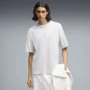 PUMA Essentials Boxy Relaxed Tee Men, Clothing, White Glow Heather, L
