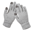 Rukavice za touch screen BRAIDED, Sive