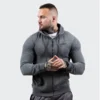GymBeam ?????? Zipper Hoodie Grey Black