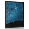 Plakat pogled na nočno nebo - 60x90 no frame