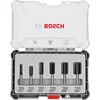 Bosch Kompleti ravnih glodala 6kom 2607017466
