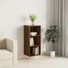 Komoda boja smeđeg hrasta 34,5x32,5x90 cm od konstruiranog drva