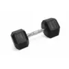 Kubisport Enoročna šesterokotna hanta HEX 22,5 kg gumirana