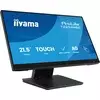 Iiyama ProLite T2254MSC-B2AG - LED monitor 22 inch 21.5 inch viewable touchscreen 1920 x 1080 Full HD 1080p 100 Hz IPS 300 cd m2 1300 1 4 m