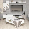 Hanah Home Set TV Komoda i klub sto Beli