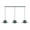 Rea Light Artemis L -3 HN8452L-3-1071 Visilica, E27, 3x60W, O38cm, Zeleno-bela