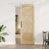 Klizna vrata ORKDAL Prirodna i bijela 73,5 x 211 cm