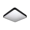 LED plafonsko svetlo sa senzorom WILTON LED/24W/230V 4000K 33x33 cm crno