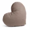 Vzglavnik SRCE taupe